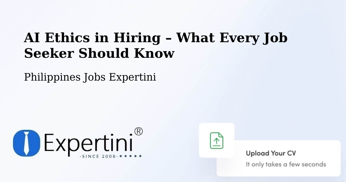 AI Ethics in Recruitment & Hiring – Cato - Cato, Philippines Jobs Expertini