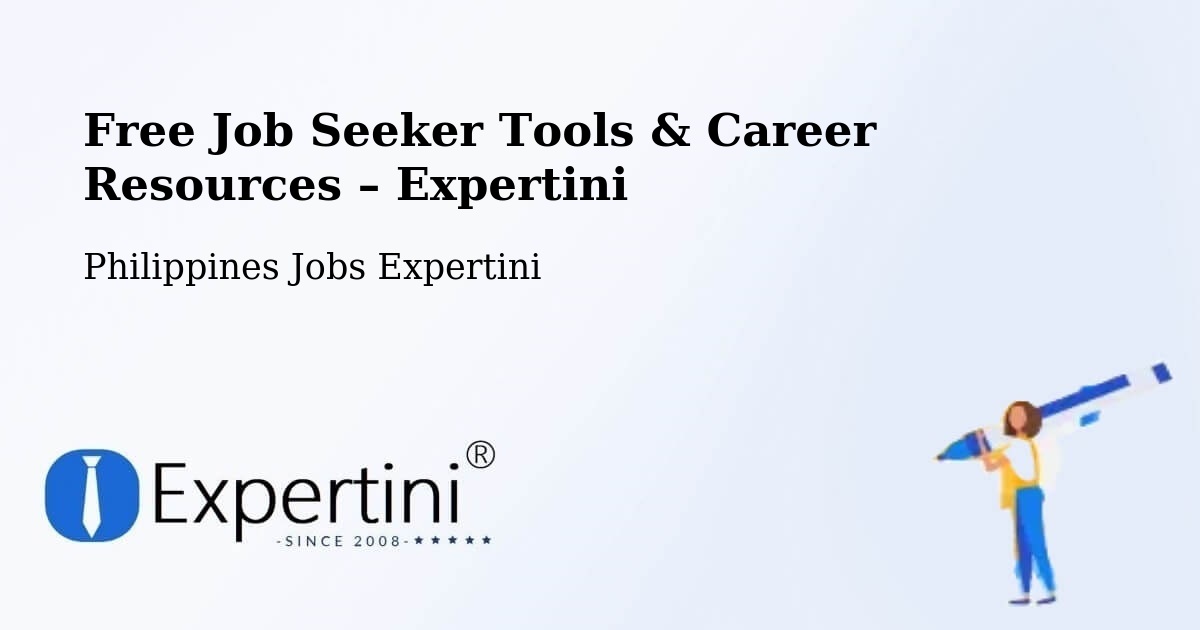 Free Job Seeker Tools & Career Resources – Cato - Cato, Philippines Jobs Expertini