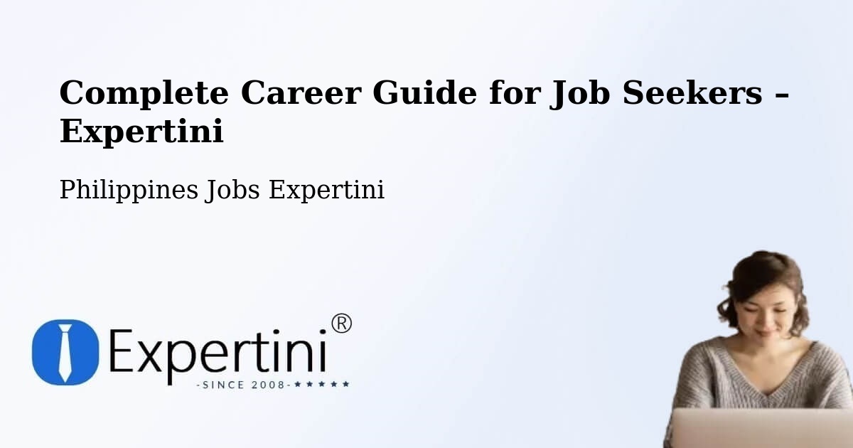 Career Guide for Job Seekers – Cato - Cato, Philippines Jobs Expertini