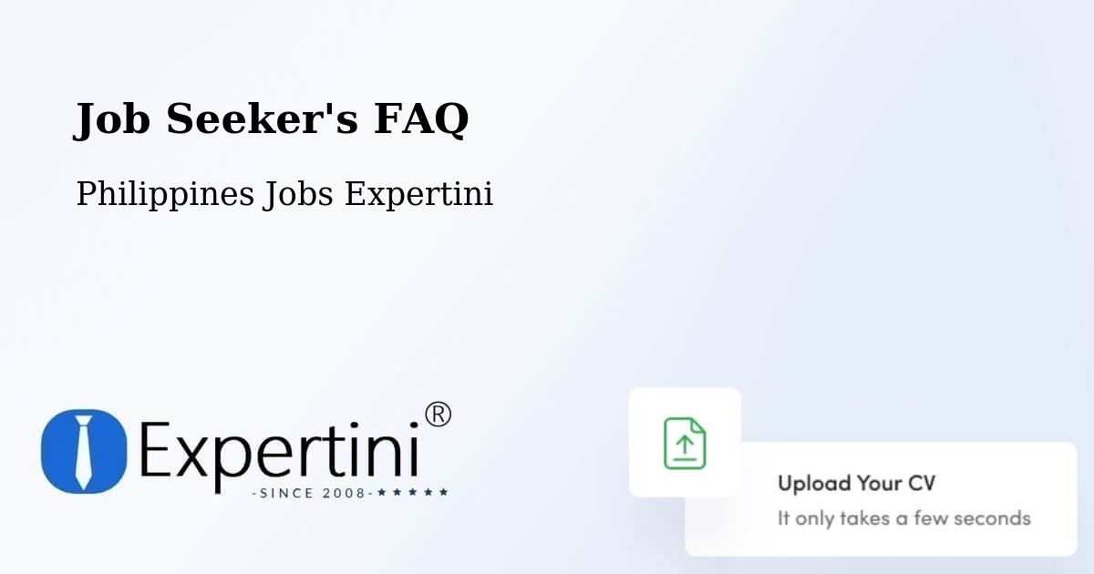 Job Seeker FAQ – Cato - Philippines Jobs Expertini