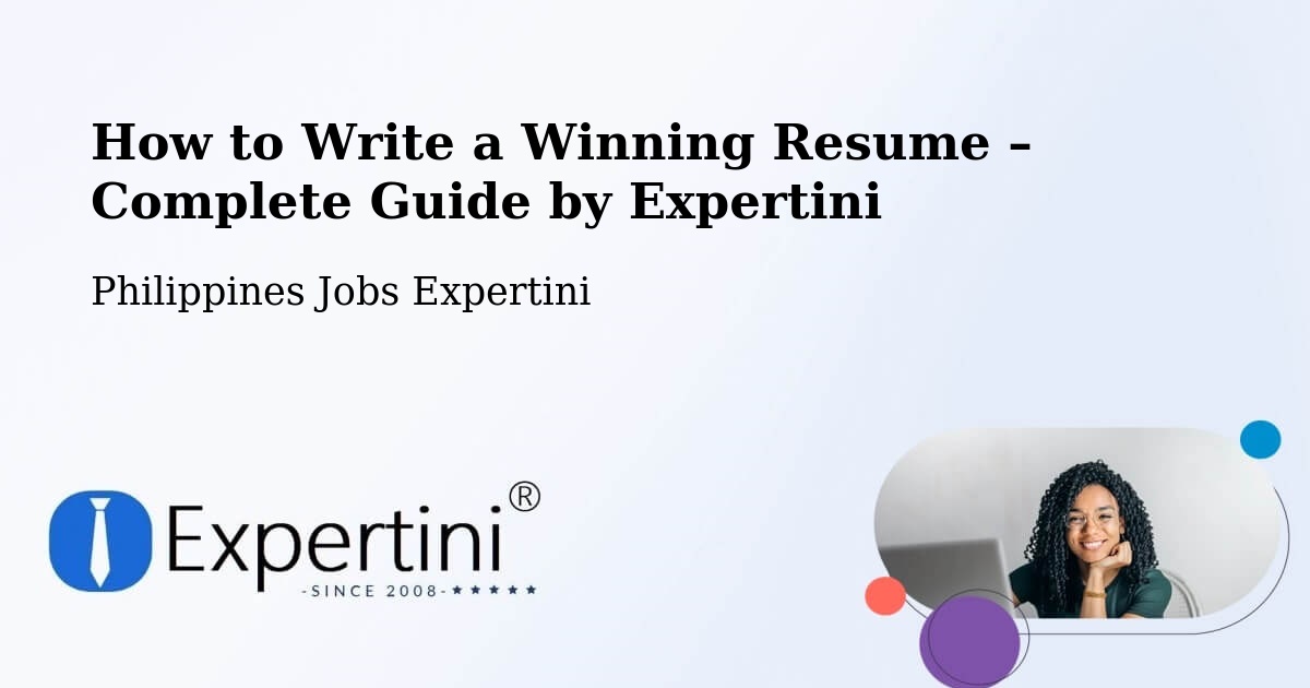 Resume Writing Guide for Job Seekers – Cato - Cato, Philippines Jobs Expertini