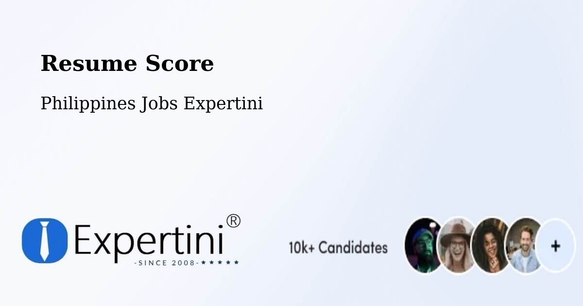 Resume Score & Job Description Match Tool – Cato - Philippines Jobs Expertini