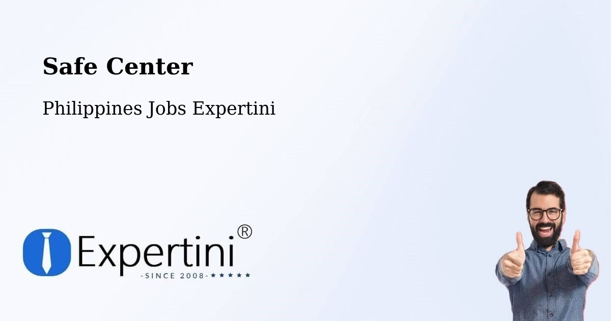 Safety Center – Cato - Philippines Jobs Expertini